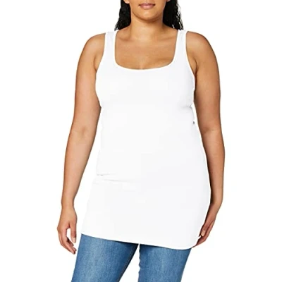Obrázek VERO MODA Dámský Vmmaxi My Soft Uu Tank Noos Top, bílá (Bright White)