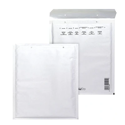 Obrázek Airpro 00012207 Bublinkové taška CD (180 x 165 mm), síla Papír 80 g Bílá, lepicí, 100 kusů