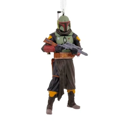 Obrázek Hallmark Star Wars Boba Fett Hängende Ornament Baumschmuck Harz Weihnachten Geschenke für