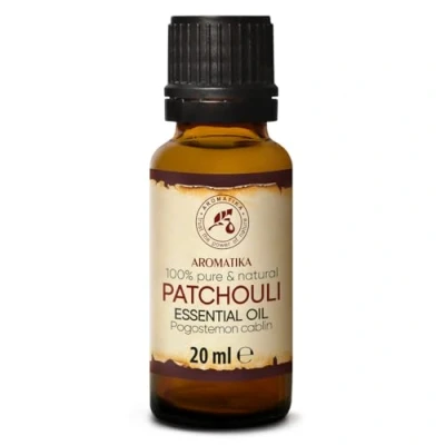 Obrázek Patouli éterický olej 20 ml Pogostemon Cablin Indonesia čistě přírodní pačuli dobré pro aromaterapii uvolnění aroma difuzér vonná lampa od Aromatika