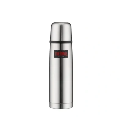 Obrázek Thermos, termoska, lehká a kompaktní, ušlechtilá ocel matná