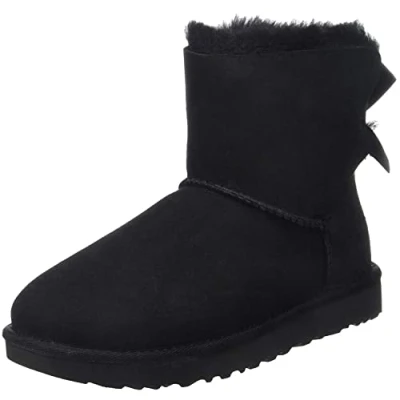 Obrázek UGG MINI Bailey BOW Kotníkové boty, Ženy, Velikost: 36, Black boty