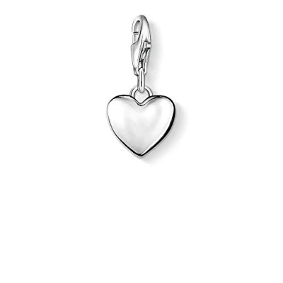 Obrázek Thomas Sabo Dámský elegantní přívěsek nejlepší maminka Best Mom Charm, Sterlingové stříbro, Bez drahokamu