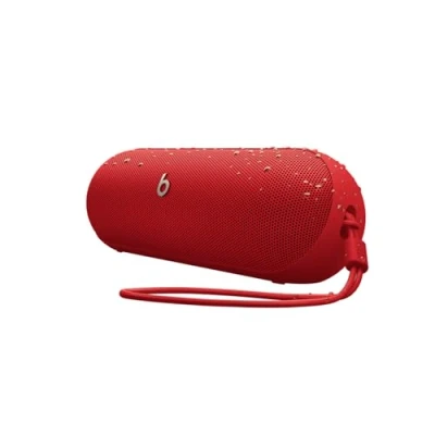 Obrázek Beats Pill bezdrátový Bluetooth reproduktor a přenosná nabíječka přes USB C, výdrž baterie až 24 hodin, vodotěsnost IP67, kompatibilní s Apple Android signální červená