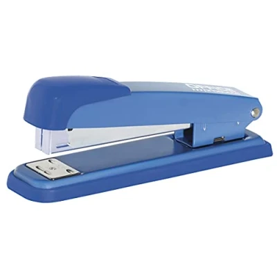 Obrázek OFFICE PRODUCTS kancelářská sešívačka / Pro 40 listů/barva: modrá/typ 24/6, 26/6, 23/6, 24/8/ kryt a mechanismus z kovu/záruka: 5 let