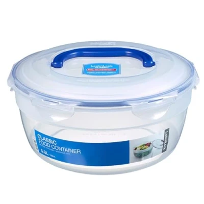 Obrázek LocknLock CLASSIC dóza na uchovávání potravin 5,0 l 285 x 128 mm 100% vzduchotěsná a vodotěsná vhodná do myčky nádobí mikrovlnné trouby bez BPA 4násobné bezpečnostní uzávěr