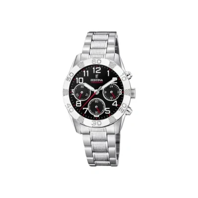 Obrázek Festina Jungen Chronograph Quarz Uhr mit Edelstahl Armband F20345/3