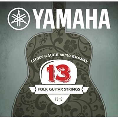 Obrázek Yamaha FB 13 struny westernové kytary 80/20 bronzové střední (1dílná sada)