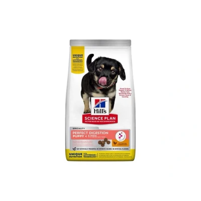 Obrázek HILLS Canine Puppy Medium Perfect Digestion Chicken 14kg