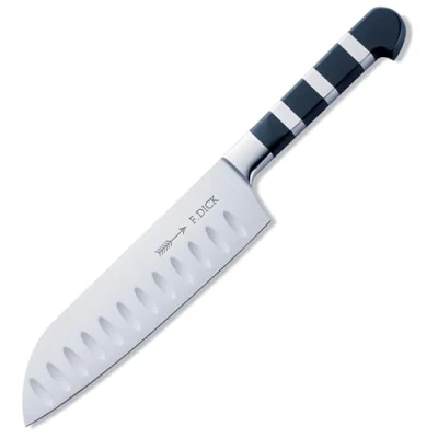 Obrázek F. DICK Santoku, kuchyňský nůž, 1905 (nůž s čepelí 18 cm, X50CrMoV15 ocel, nerezová, 56 HRC) 8194218K