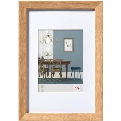 Obrázek walther design Rámeček dub světlý 20 x 30 cm s paspartou, Fiorito dřevěný rám EF030E