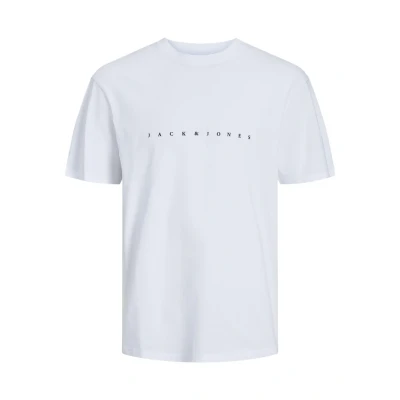 Obrázek Jack &amp; Jones Jjestar TEE Triko s potiskem, Muži, Velikost: 3XL, White