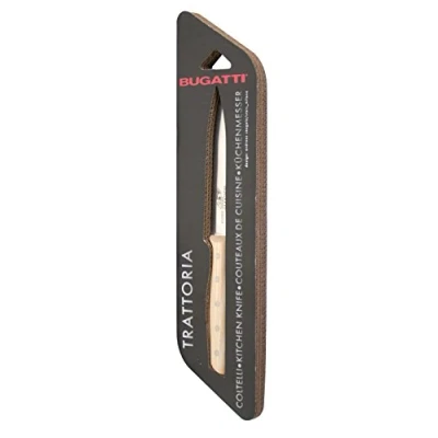 Obrázek BUGATTI 78 986 F1L Trattoria Kochmesser Holz/Stahl Esche weiß 20 x 3,5 1,5 cm