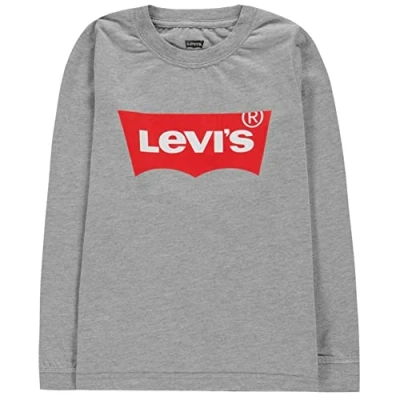 Obrázek Levi&#039;s® Long Sleeve Batwing Tee chlapecké, Šedá