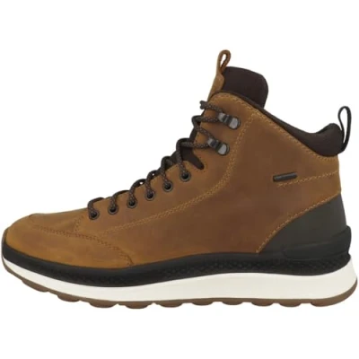 Obrázek Geox Pánské boty U Spherica Actif X2 kotníkové boty, Ochre Dk Coffee