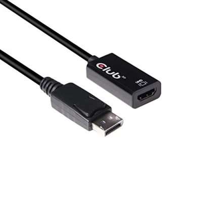Obrázek Club 3D CAC 1080 DisplayPort 1.4 na HDMI 2.0a HDR aktivní černý