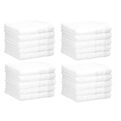 Obrázek Betz 20 kusů žínek NEAPEL 100% bavlna velikost 30 x cm barva bílá