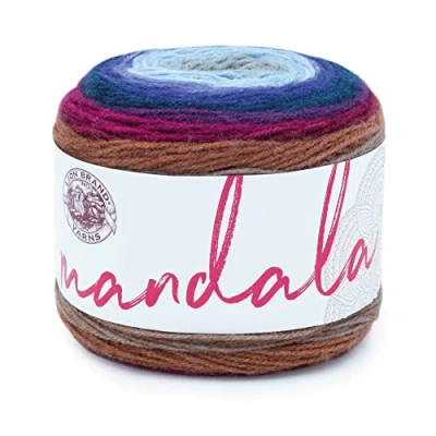 Obrázek Lion Brand Yarn 525 222 Mandala Garn, Griffin, ein Knäuel