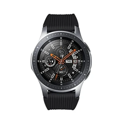 Obrázek INF Řemínek kompatibilní se Samsung Galaxy Watch 46 mm, 3 45 Gear S3 Frontier/Classic, 22 mm měkké silikonové náhradní náramky k hodinkám pro Huawei GT 2 černý