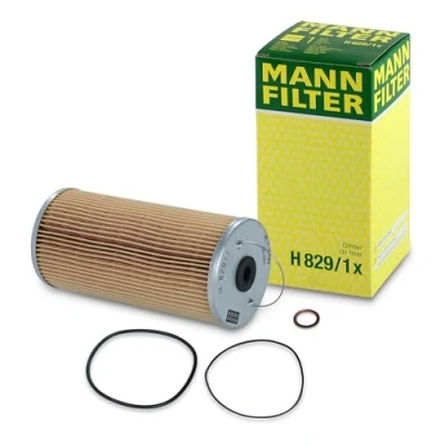 Obrázek MANN FILTER H 829/1 x olejový filtr sada olejových filtrů s těsněním / sadou těsnění pro osobní automobil