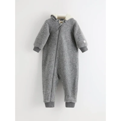 Obrázek Lindex Unisex Overal pro děti, Velikost: 56, Light grey melange