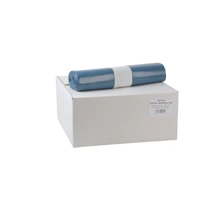 Obrázek Funny LDPE regenerační pytel na odpadky, typ 70, modrá, svinutá, 120 l, balení 1 ks (1 x 250 kusů)