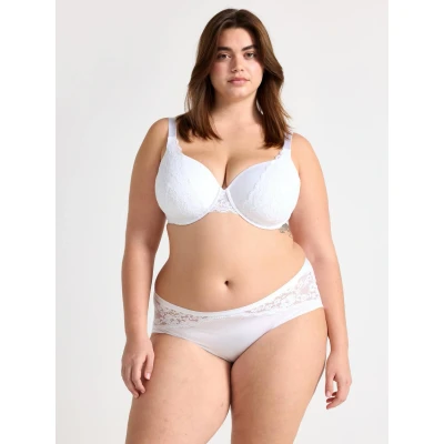 Obrázek Lindex BRIEF REGULAR IRIS​ Kalhotky, Ženy, Velikost: 40/42, White