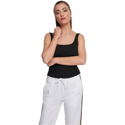 Obrázek Urban Classics WIDE NECK Top, Ženy, Velikost: Medium, Black