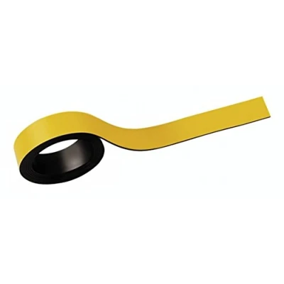 Obrázek Magnetické proužky, 1,5 x 100 cm, 2 ks./set, barva: žlutá