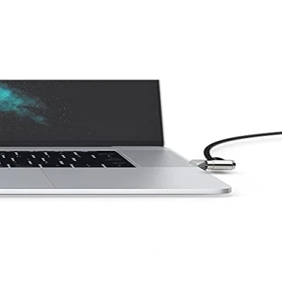 Obrázek Ledge Macbook Pro Touch Bar Adaptér zámku zámek s kabelem stříbrný