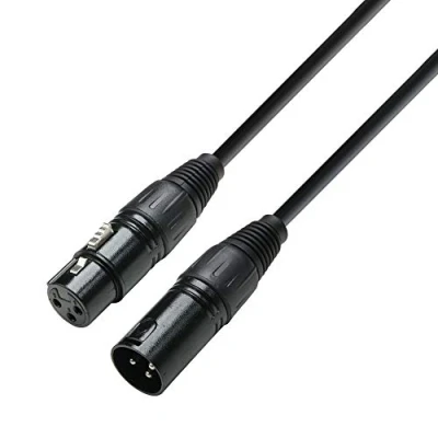 Obrázek Adam Hall Cables 3 STAR DMF 0600 DMX Kabel pól XLR Female na 3pólové male 6 m