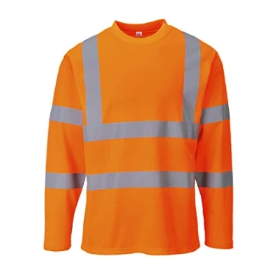 Obrázek Portwest Warnschutz Langarm T Shirt, Größe: L, Farbe: Orange, S278ORRL