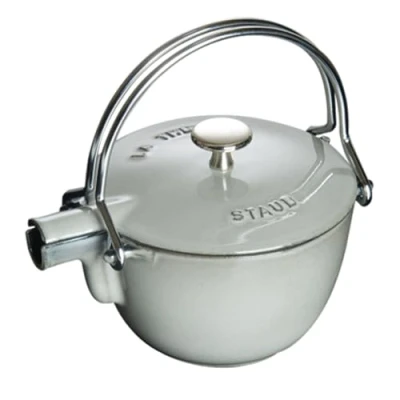 Obrázek STAUB Čajová konvice/konvice, kulatá, 16,5 cm, 1,1 l, pro všechny typy sporáků, grafitově šedá