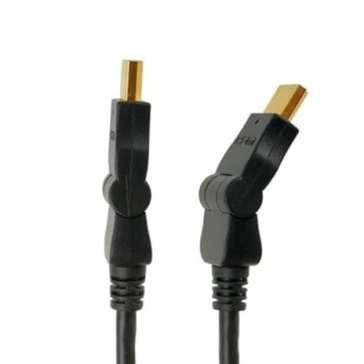 Obrázek HDSupply High Speed HDMI kabel s Ethernetem, otočné konektory, 1,50 m