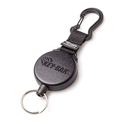 Obrázek Rieffel Schweiz Unisex role klíče pro dospělé s karabinou, černá, 60 cm