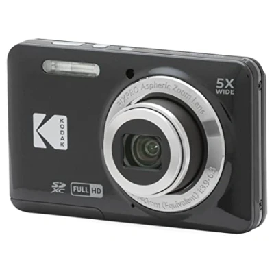 Obrázek KODAK Pixpro FZ55 16 megapixelový digitální fotoaparát, 5x optický zoom, 2,7 LCD monitor, stabilizátor obrazu, 720p Full HD video, lithium iontová baterie