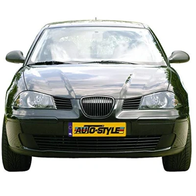 Obrázek AUTO STYLE Gril bez značkového znaku kompatibilní se Seat Ibiza/Cordoba 6L 2002 2008 (s černým okrajem)