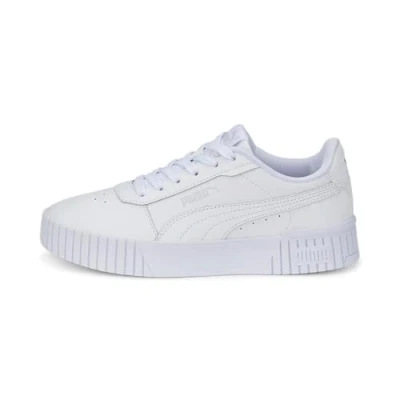Obrázek Puma Mädchen Carina 2.0 Jr Sneaker, White Silver, 39 EU