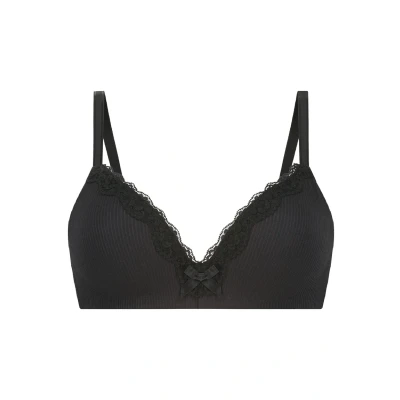 Obrázek Hunkemöller LOLA Padded NON Wired BRA Trojúhelníková podprsenka, Ženy, Velikost: 75B, Black