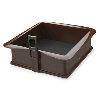 Obrázek Lacor Abnehmbare Form Silikon Platz, Braun, 21 cm