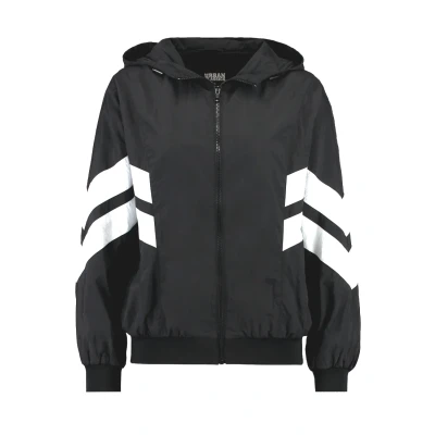 Obrázek Urban Classics Crinkle Batwing Sportovní bunda, Ženy, Velikost: XXL, Black/white