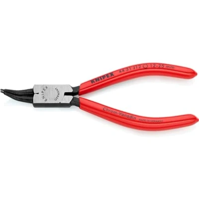 Obrázek Knipex Kleště na pojistné kroužky pro vnitřní v otvorech 45 zahnuté černé atramované, potažené plastem 140 mm 44 31 J12