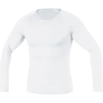 Obrázek Gore M Base Layer pánské dlouhý bílá Triko