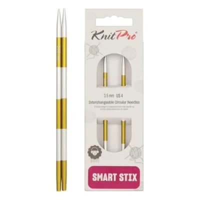 Obrázek KnitPro K42123 kruhové pletací jehlice, kov, tříděné, 3,5 mm, 2 count