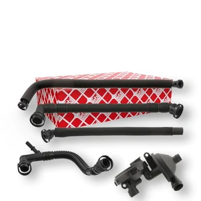 Obrázek febi bilstein 46303 odvzdušňovací ventil pro klikovou skříň, s montážním materiálem, 1 kus, černý