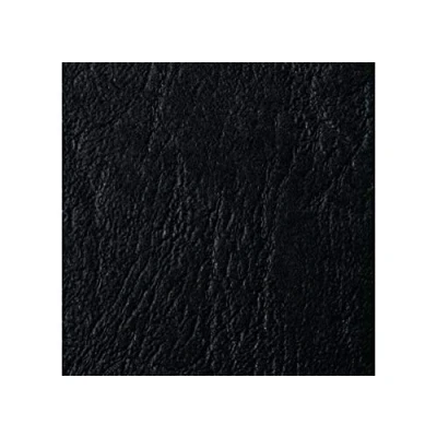 Obrázek GBC 46700E Einbanddeckel LeatherGrain Karton, 250 g/qm, 50 Stück, schwarz