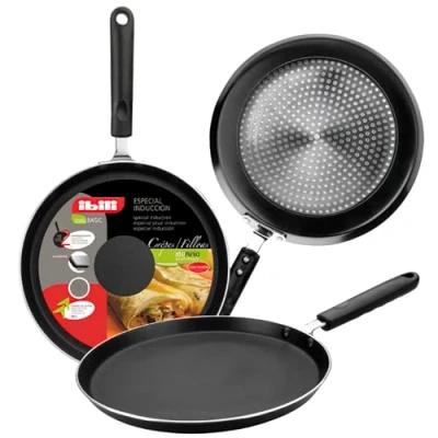 Obrázek IBILI CREPIERA INDUBASIC 28 CMS, nerezová ocel, černá, cm