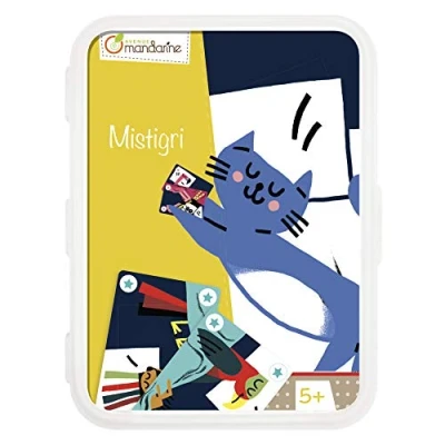 Obrázek Avenue Mandarine CO099O Kartenspiel Mistigri, ideal für Kinder ab 5 Jahren, 33 Karten, 1 Pack