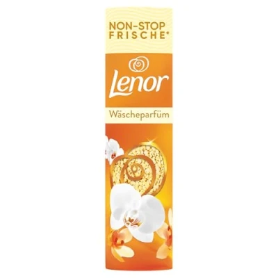 Obrázek Lenor Parfém na prádlo zlatá orchidej 275 g, nestop svěžest až 12 týdnů ve skříni