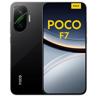Obrázek Xiaomi Smartphone Poco F7, 12+256 GB, černý, vlajková loď Snapdragon 8s Gen 4, 6500mAh baterie, 50MP Sony fotoaparát s OIS, 6,83&quot; 1,5K 120Hz AMOLED displej (není součástí dodávky)